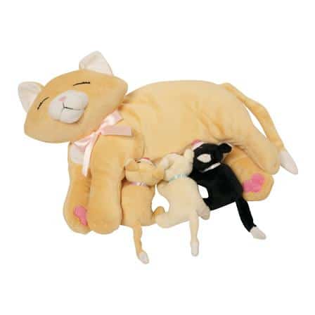 Nursing Nina Cat 10 by Manhattan Toy Company