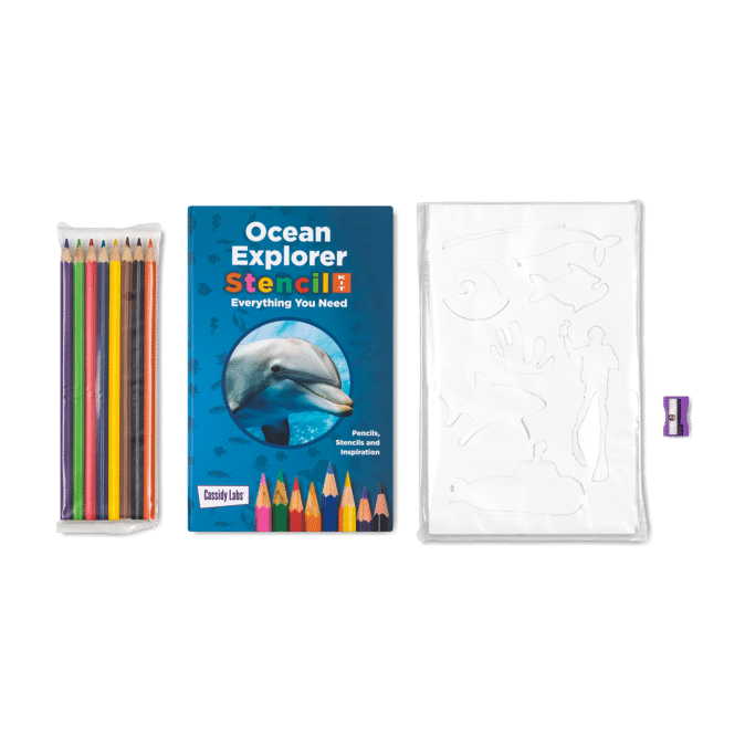Ocean Explorer Stencil Kit by Cassidy Labs 1