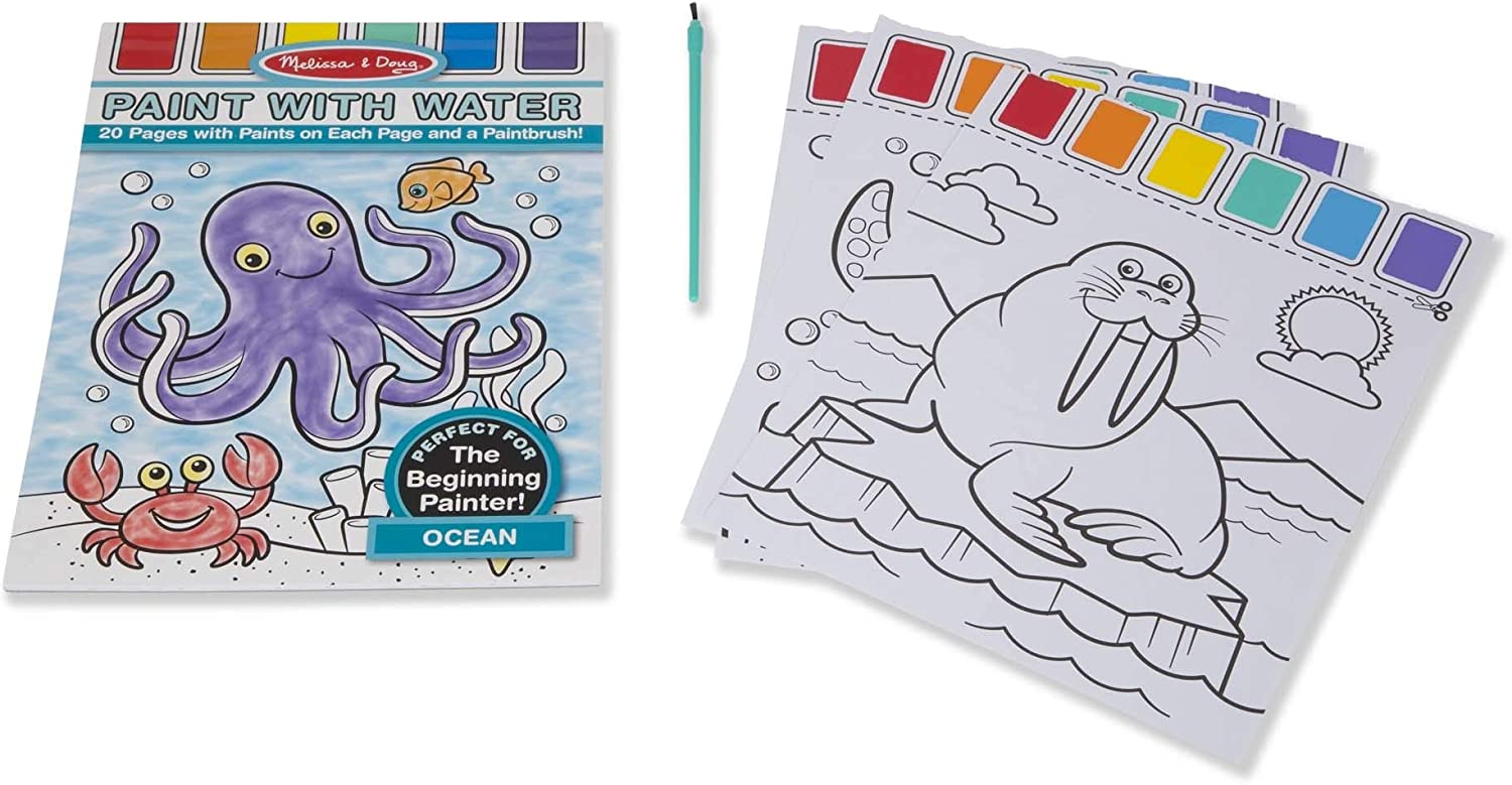 Ocean Paint with Water Kids Art Pad by Melissa Doug 2