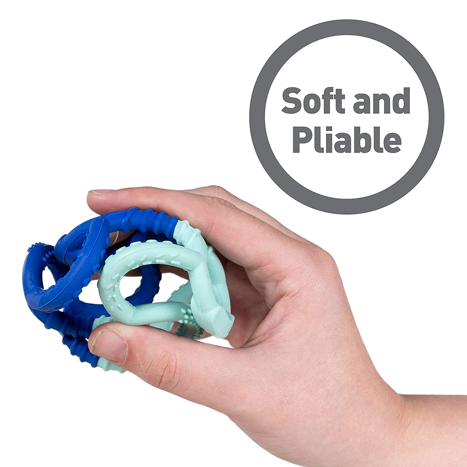 OgoBolli Gummi Teething Ring Blueberry by OgoSport 3