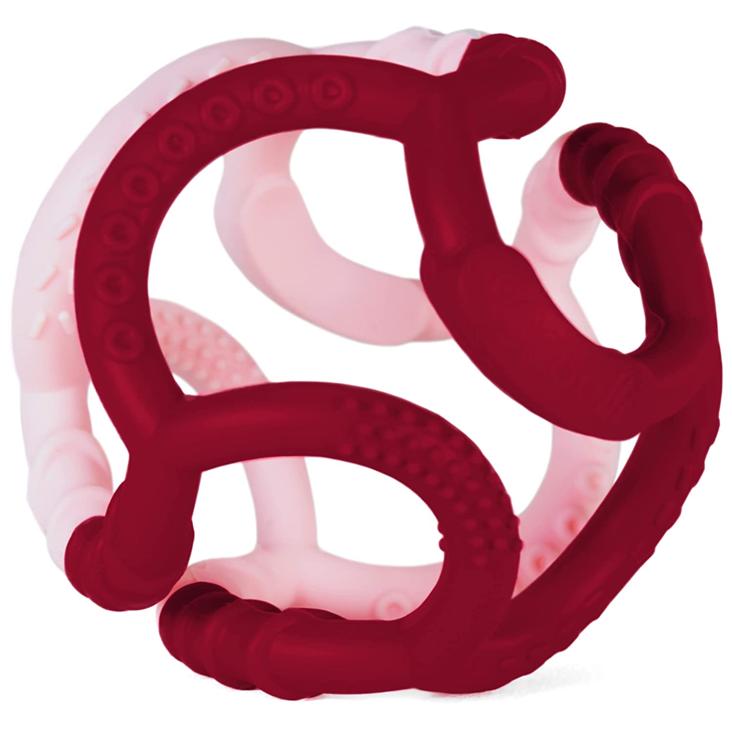 OgoBolli Gummi Teething Ring Grapefruit by OgoSport