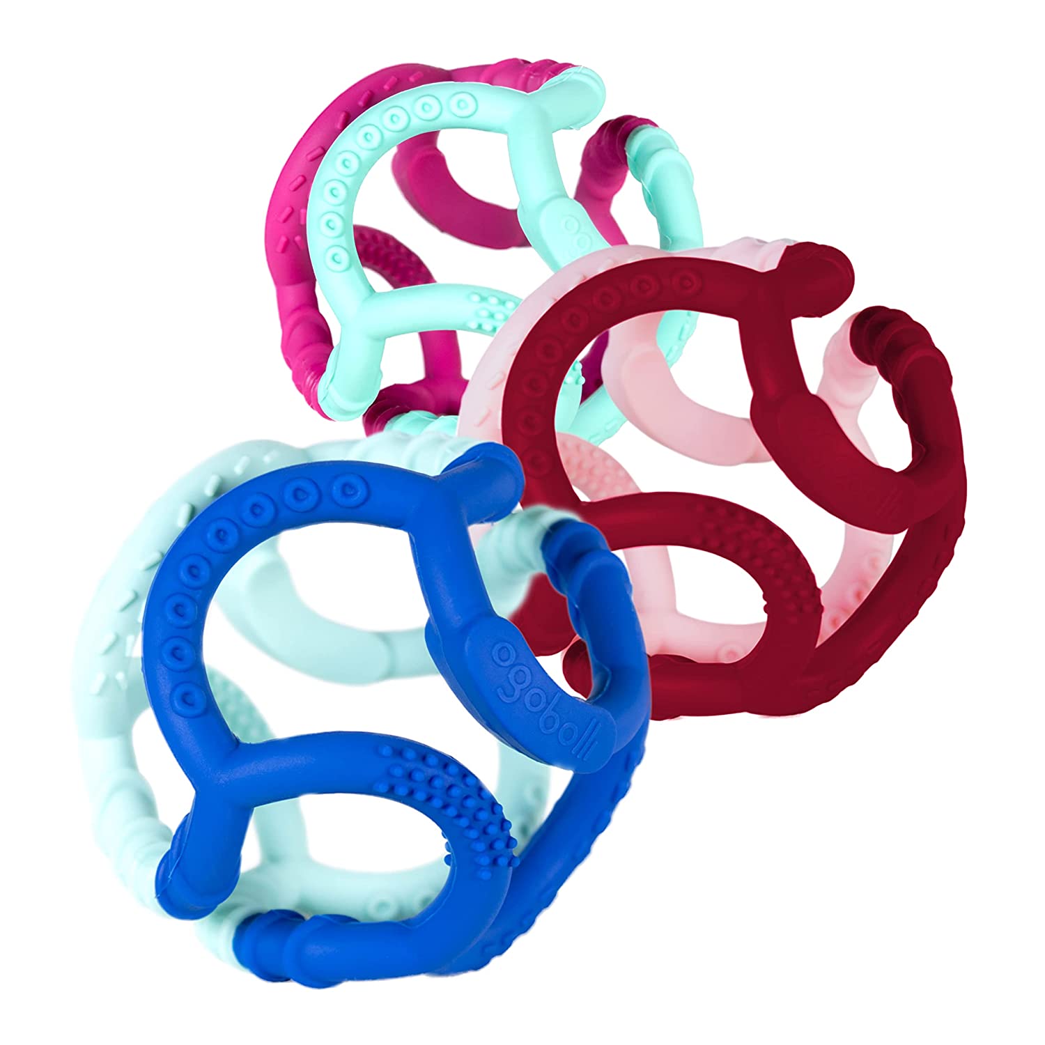 OgoBolli Gummi Teething Ring Watermelon by OgoSport 6