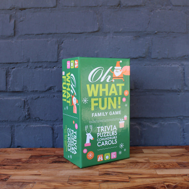 Oh What Fun Holiday Game by Professor Puzzle