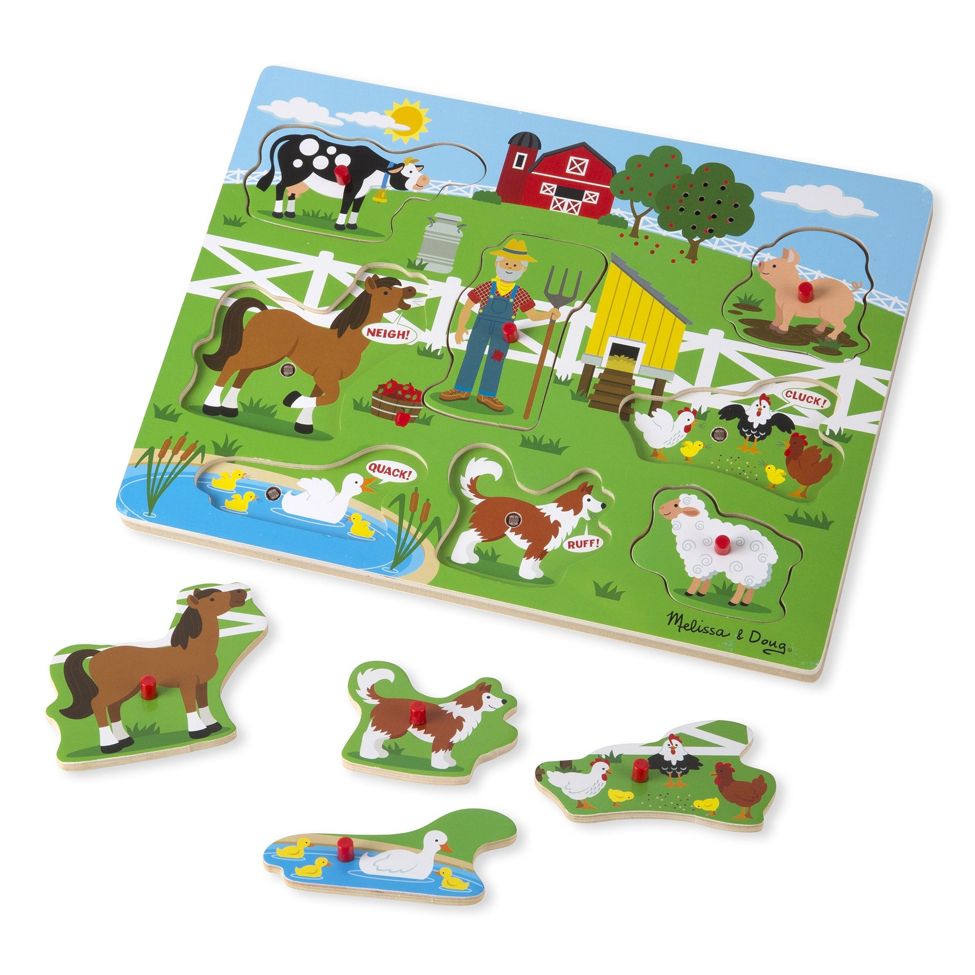 Old MacDonald Sound Puzzle by Melissa Doug 1