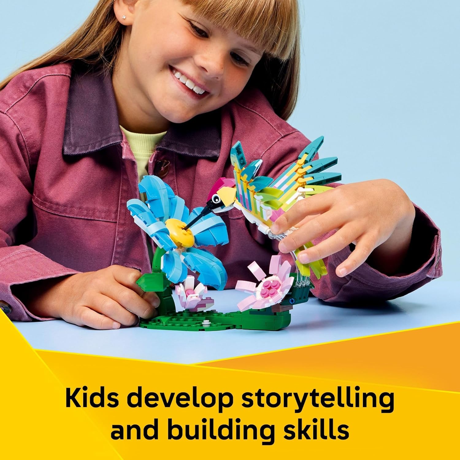 Creator 3 in1 Wild Animals: Colorful Hummingbird by Lego