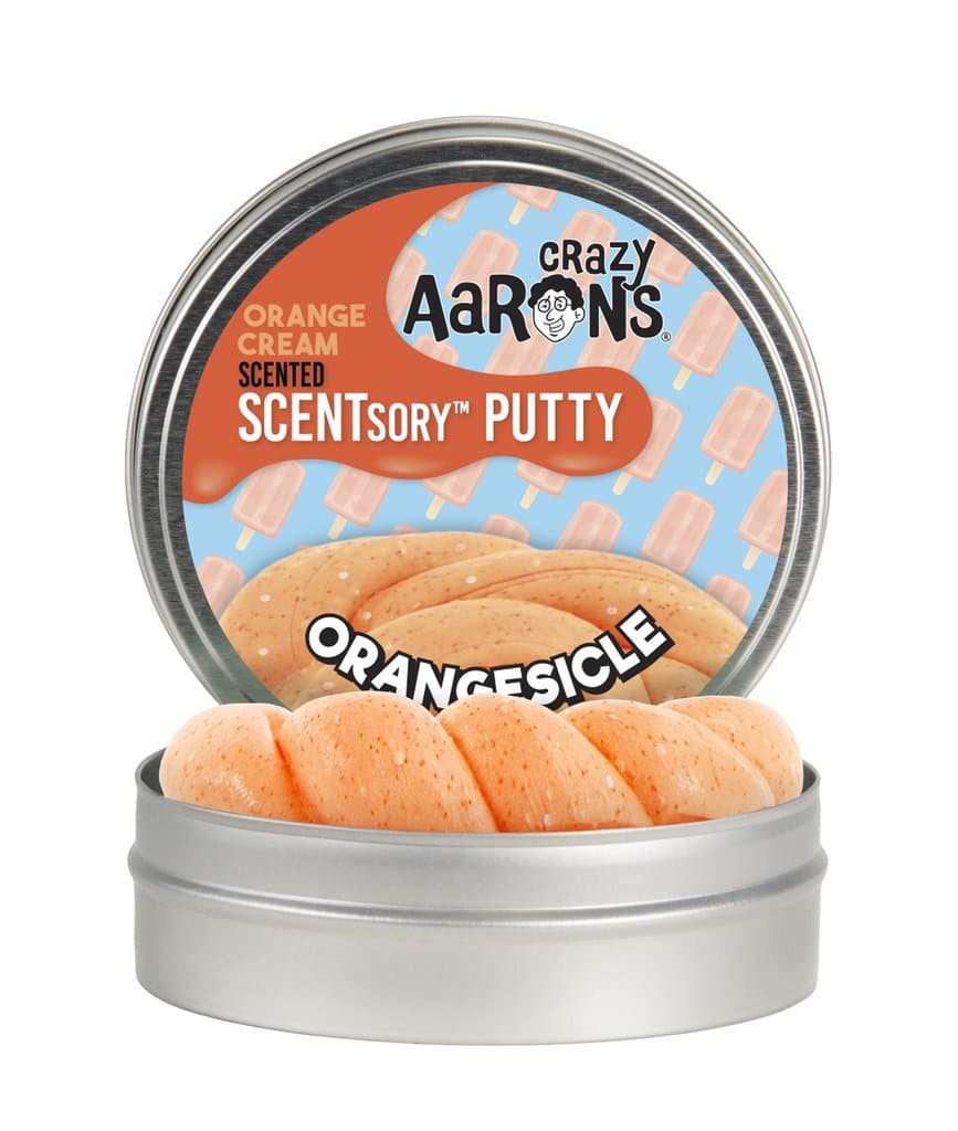 Orangesicle Scentsory Thinking Putty Scented by Crazy Aarons