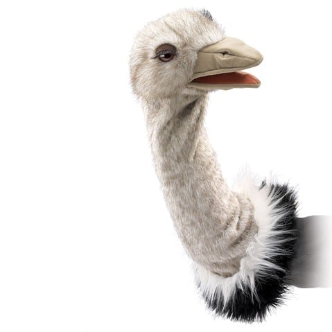 Ostrich Stage Puppet by Folkmanis