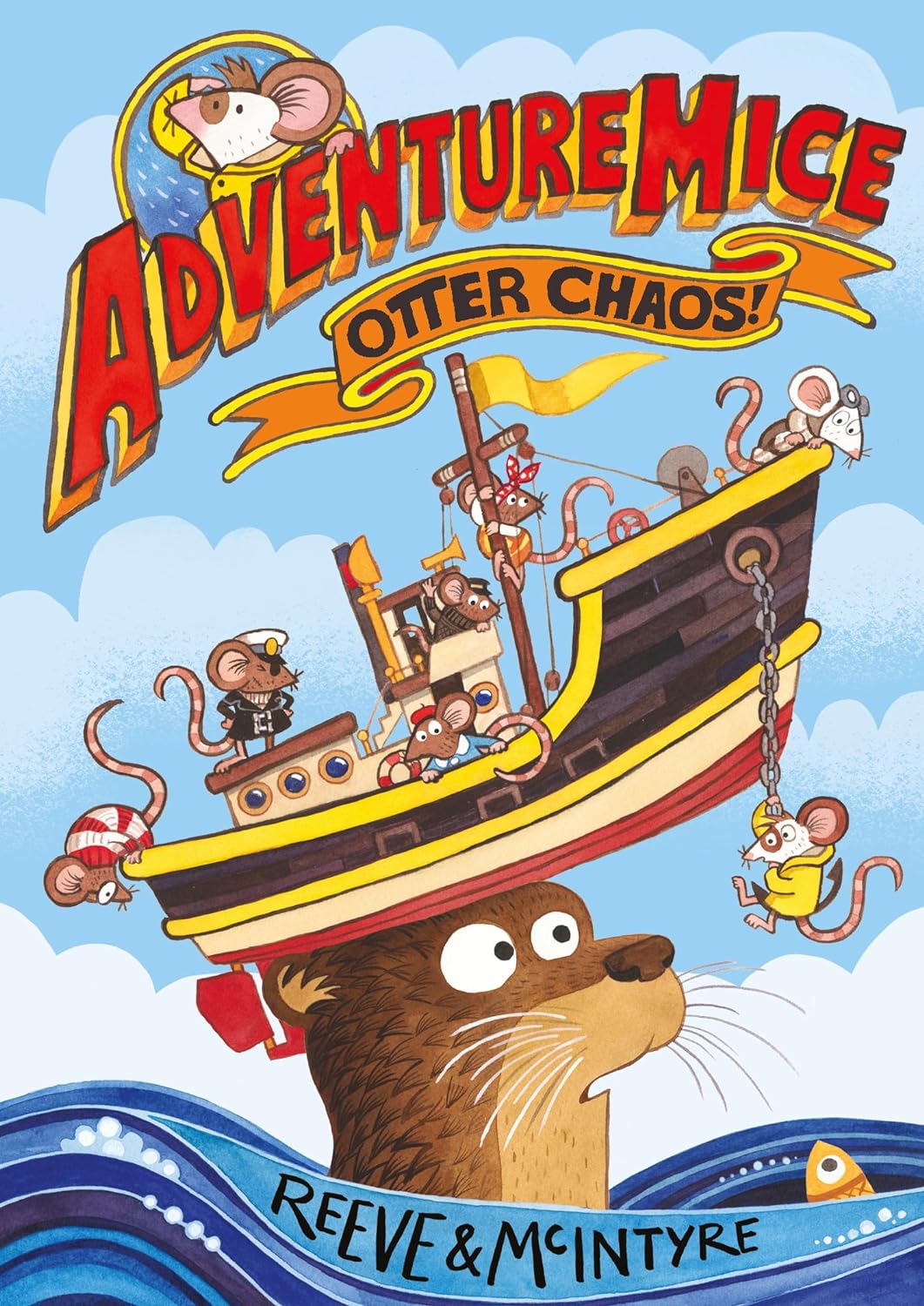 Otter Chaos!: Volume 1 (Adventuremice)-by-Kane Miller