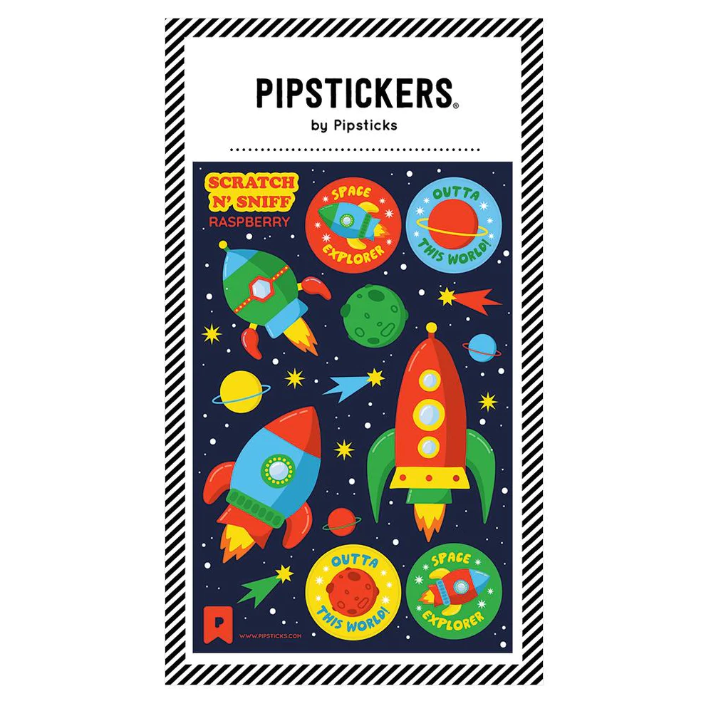 Outta This World Scratch 'N Sniff Sticker Sheet-by-Pipsticks