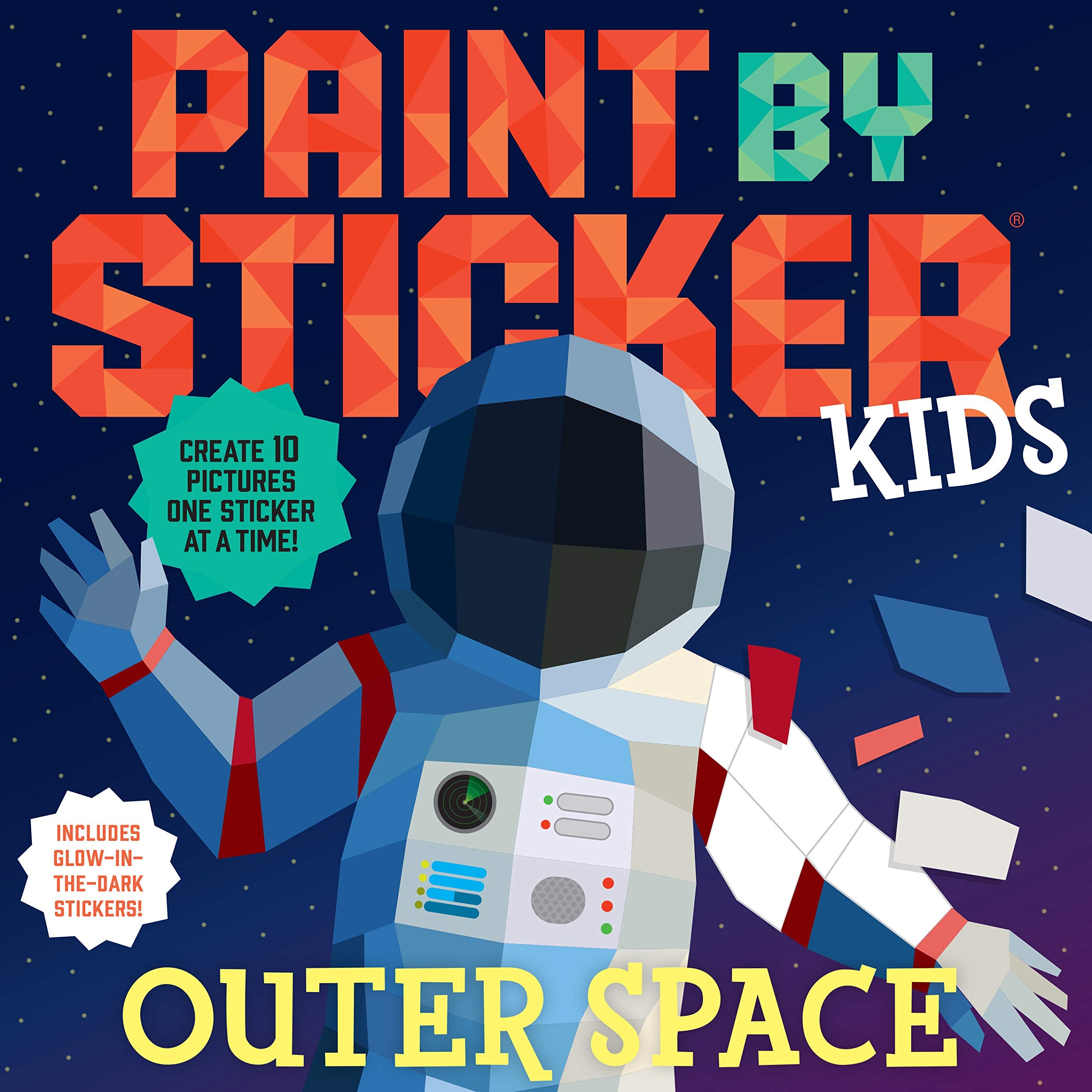 Paint by Sticker Kids Outer Space by Workman Publishing