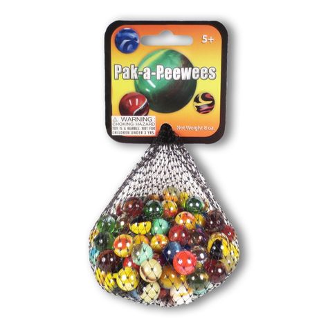Pak A Peewee Marbles by Mega Fun USA
