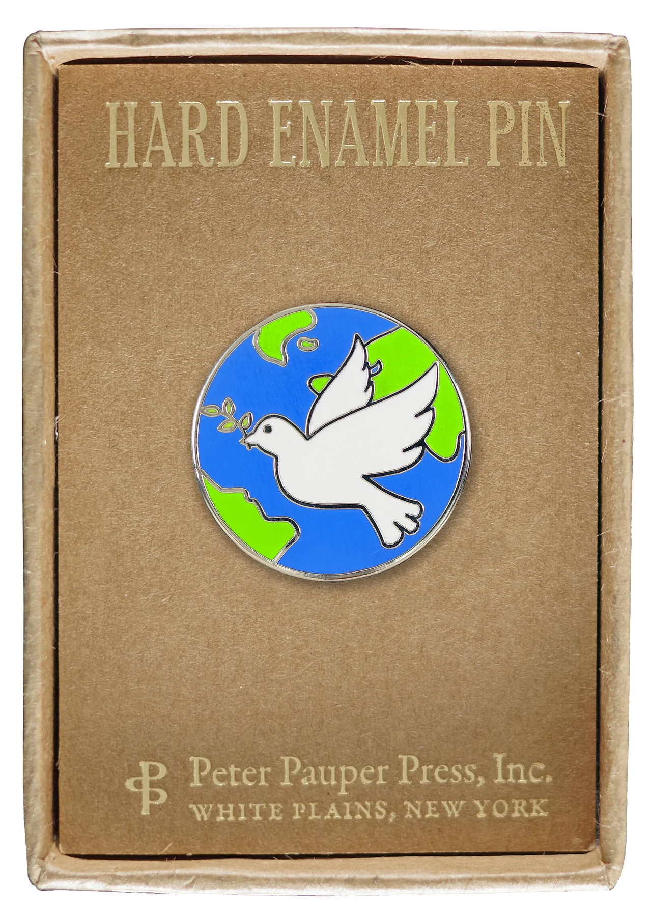 Peace Dove Enamel Pin by Peter Pauper Press 1