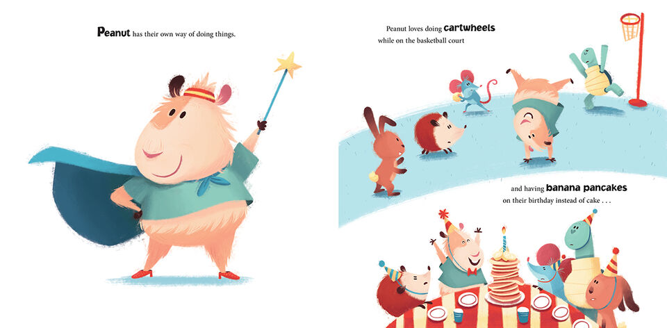 Peanut Goes for the Gold by Harper Collins 2