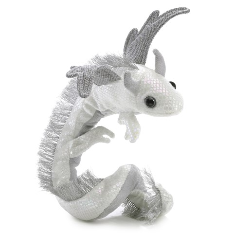 Pearl Dragon Wristlet Puppet by Folkmanis 1