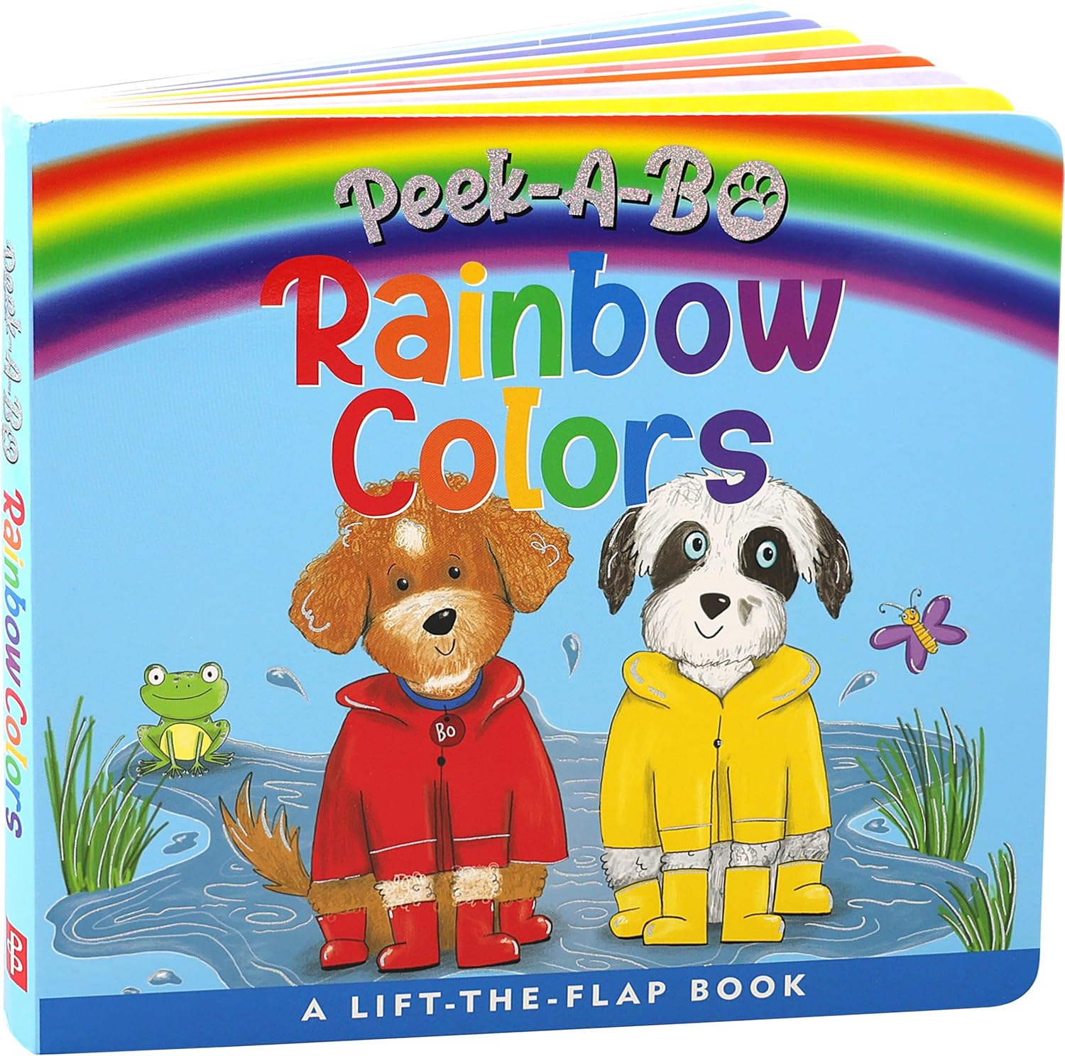 Peek-A-Bo - Rainbow Colors (A Lift-The-Flap Board Book)-by-Peter Pauper Press