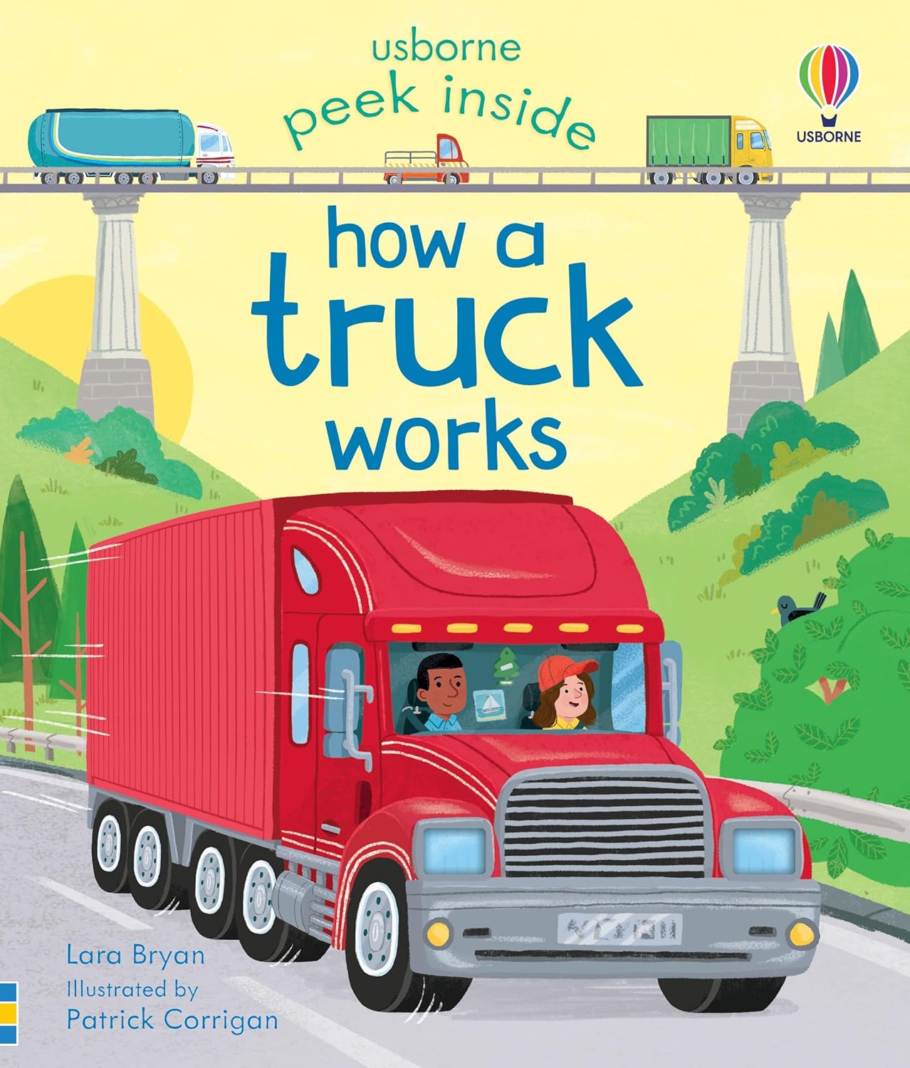 Peek Inside How a Truck Works-by-Usborne