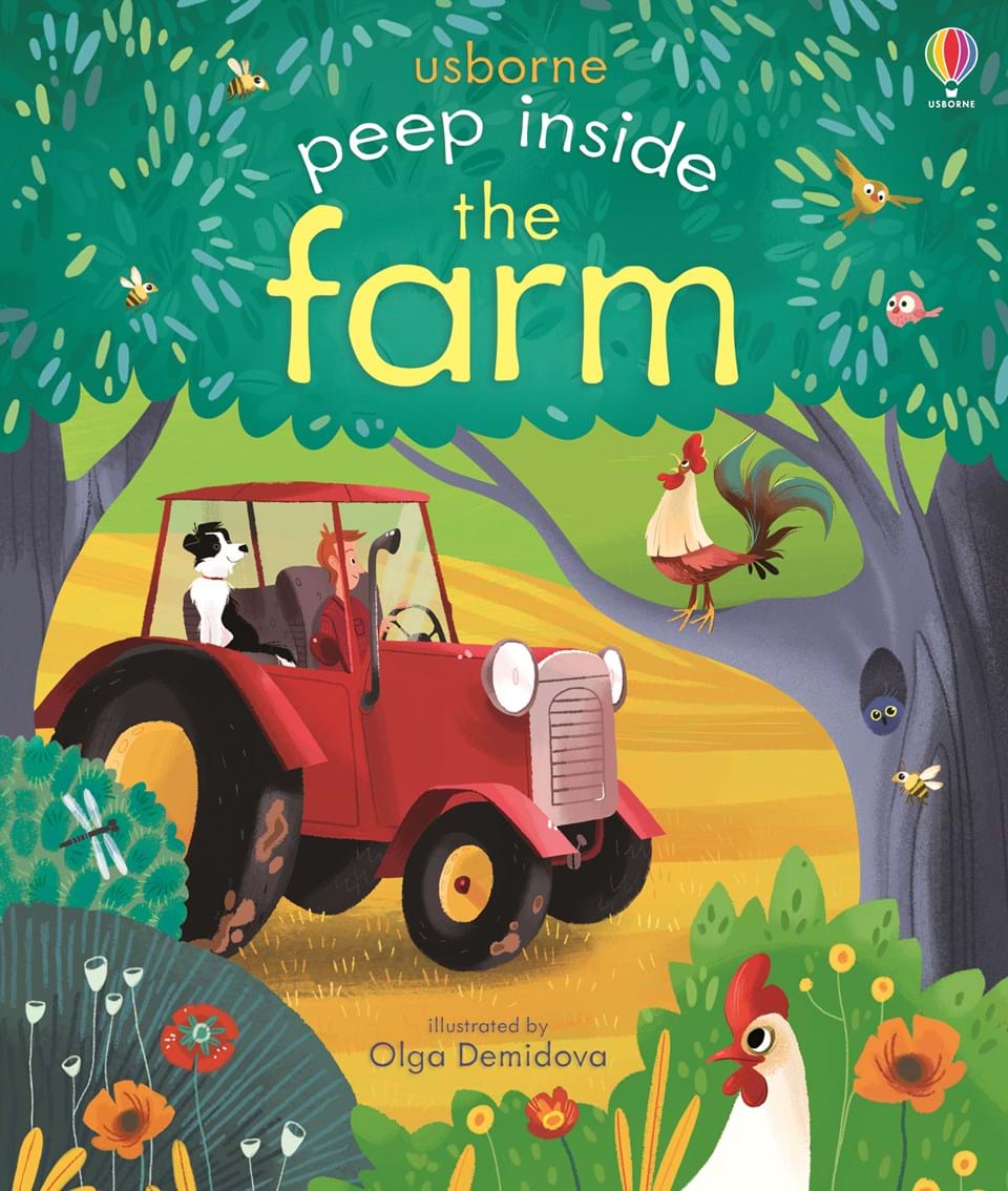 Peek Inside the Farm by Usborne