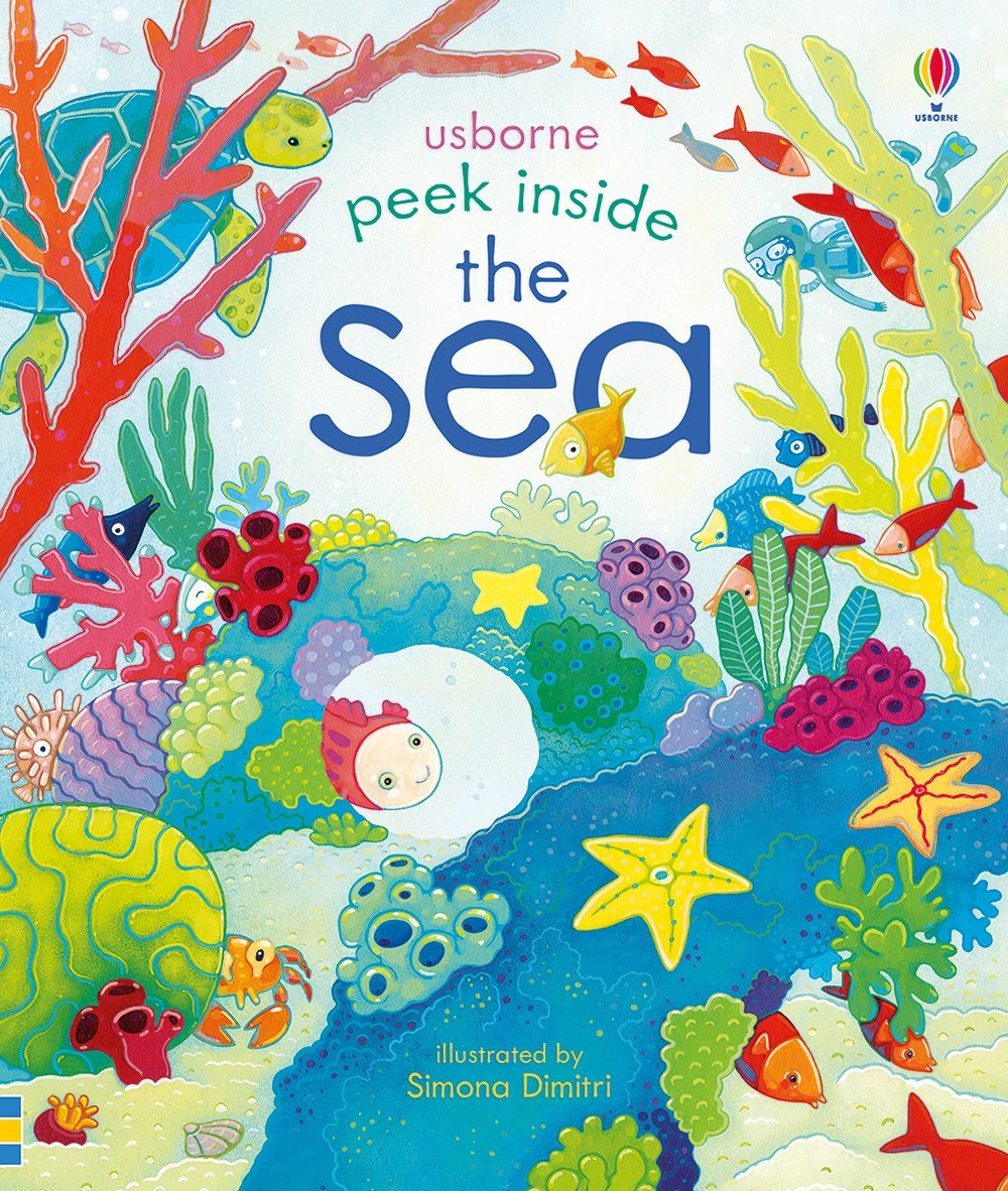 Peek Inside the Sea by Usborne