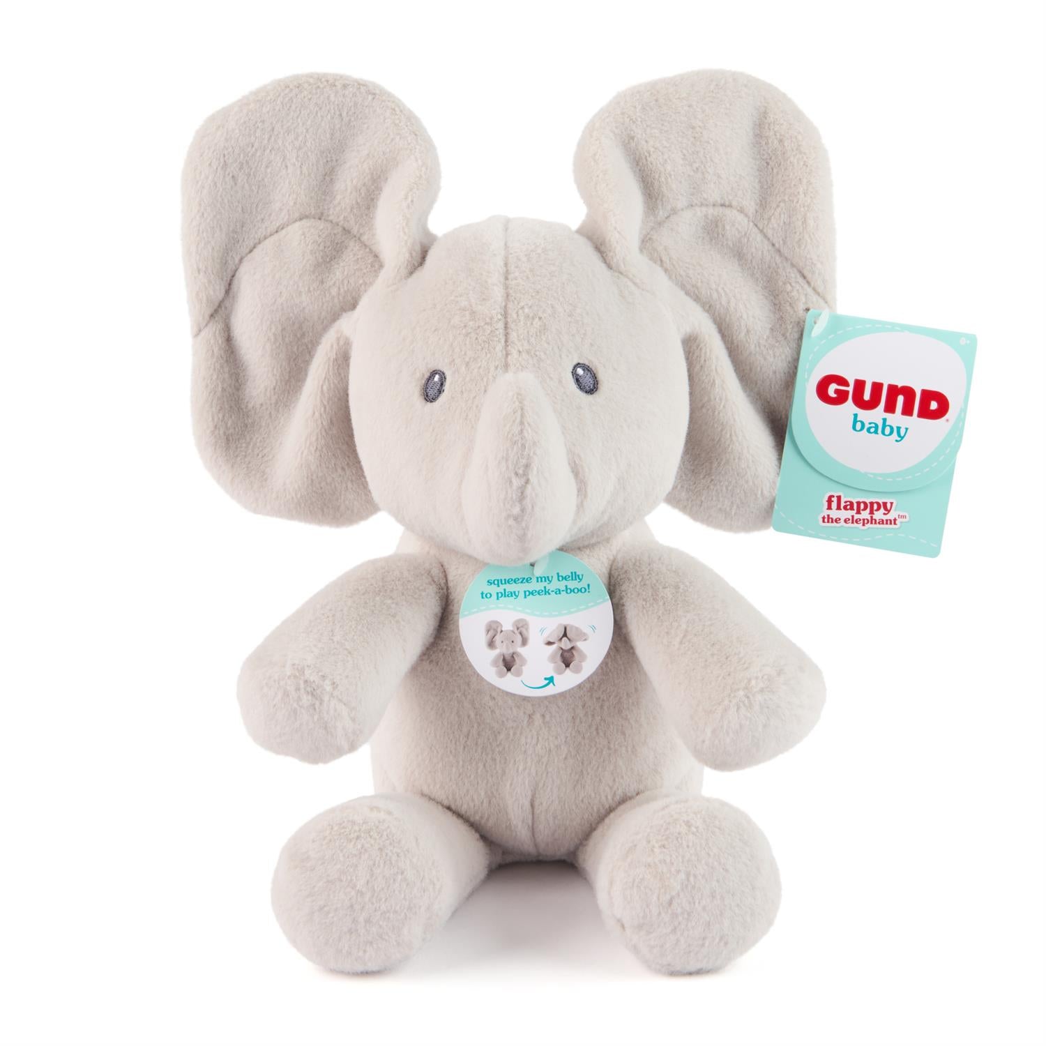Peek-a-Boo Flappy the Elephant 7in-by-Gund