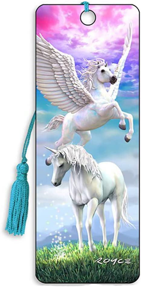 Pegasus and Unicorn Bookmark by Artgame
