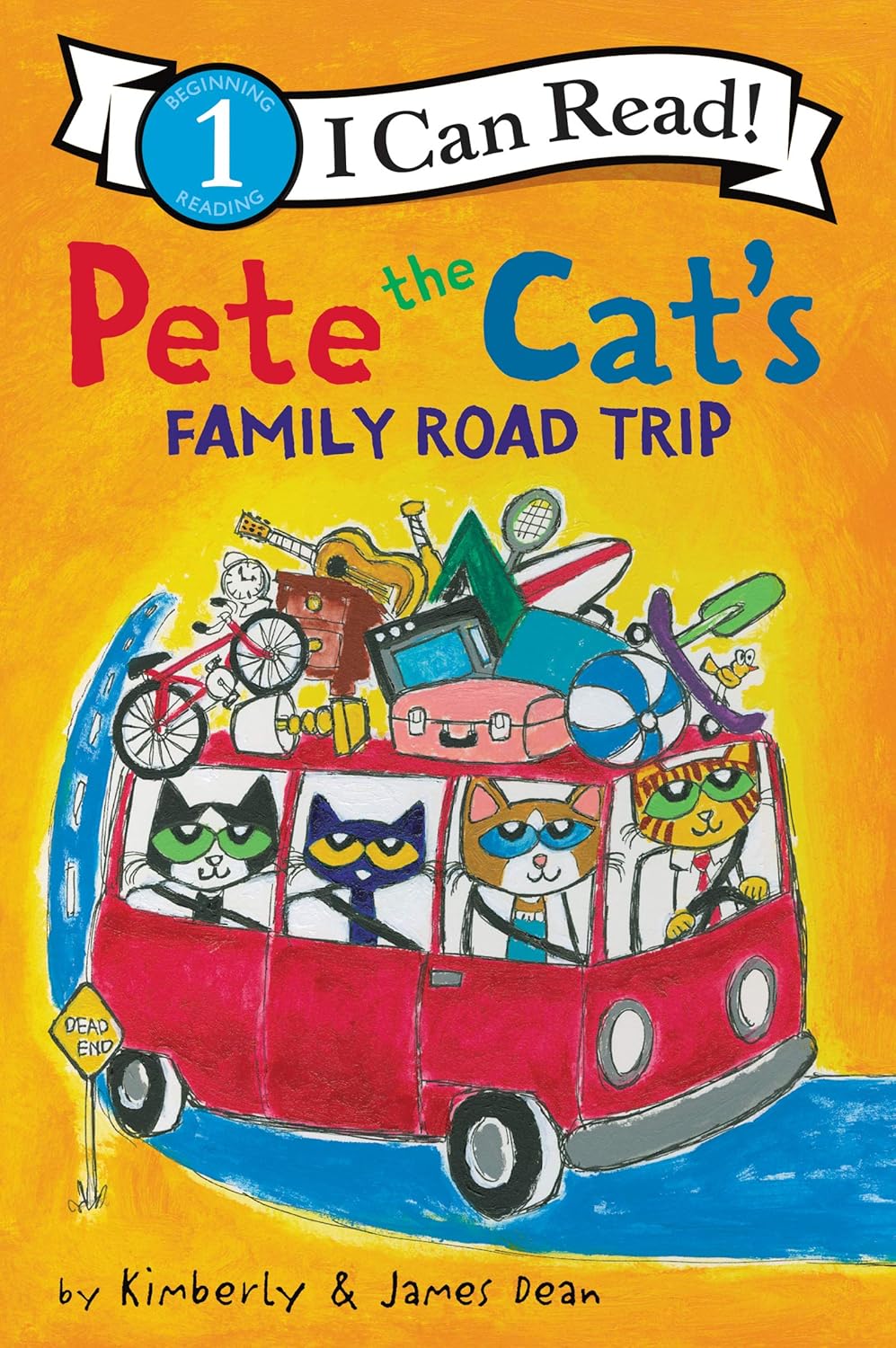 Pete the Cat’s Family Road Trip (I Can Read Level 1)-by-Harper Collins