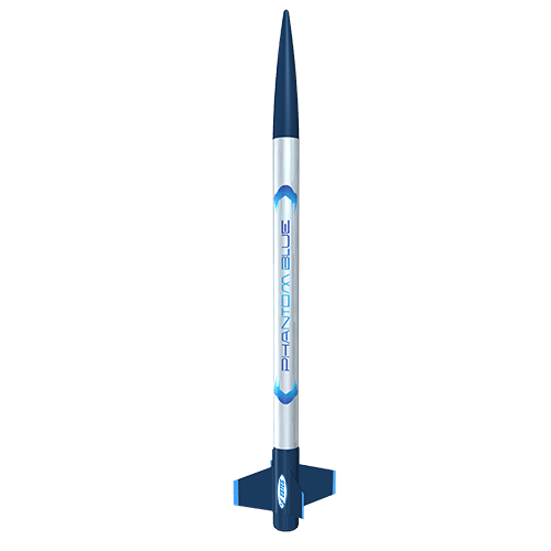 Phantom Blue Beginner Rocket by Estes 1