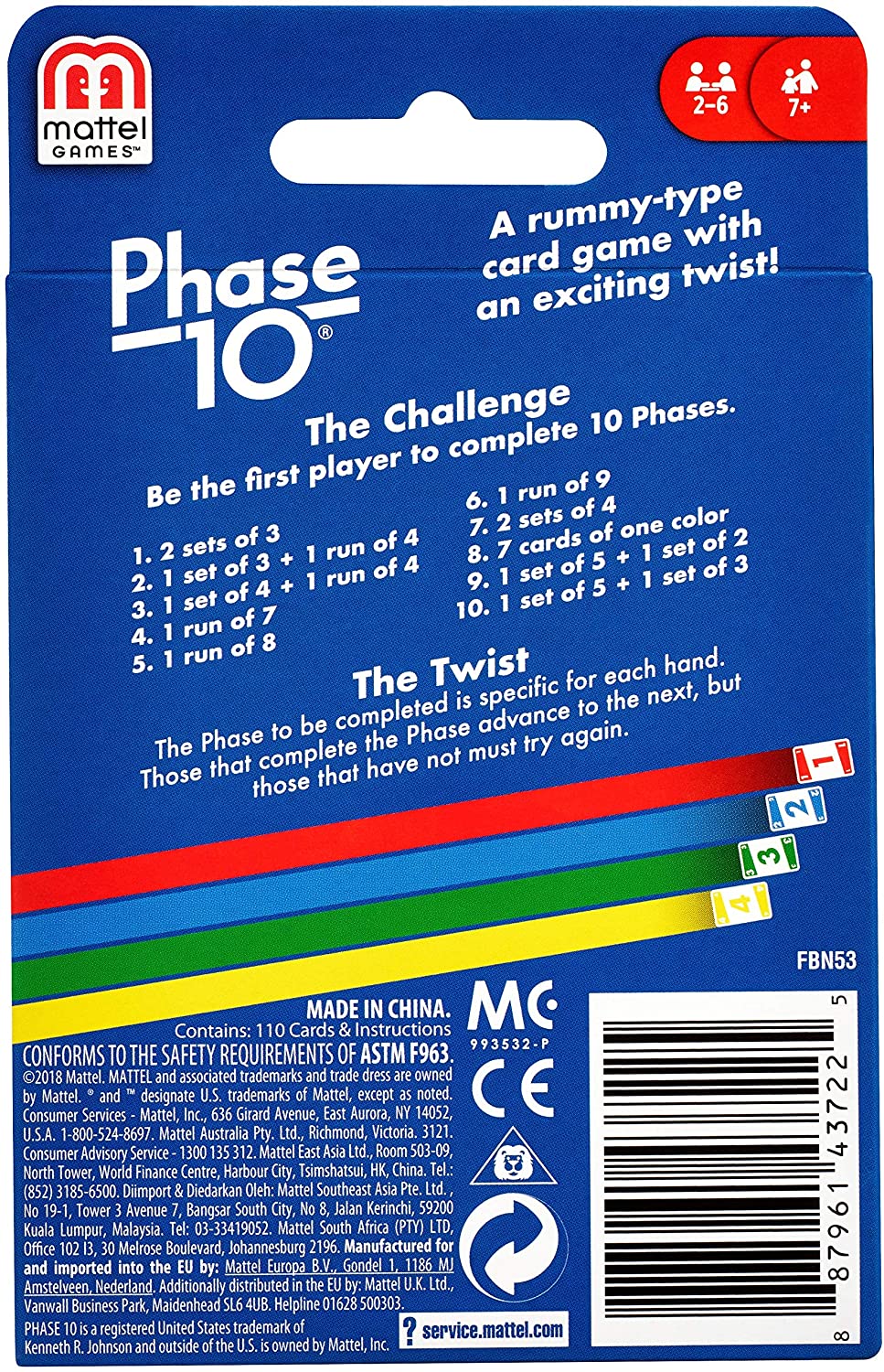 Phase 10 by Mattel 3
