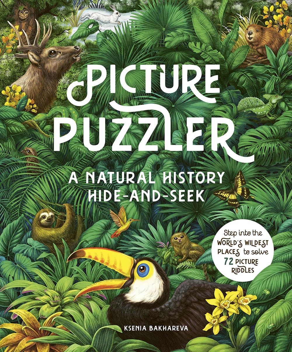Picture Puzzler: A Natural History Hide-and-Seek-by-Harry Abrams