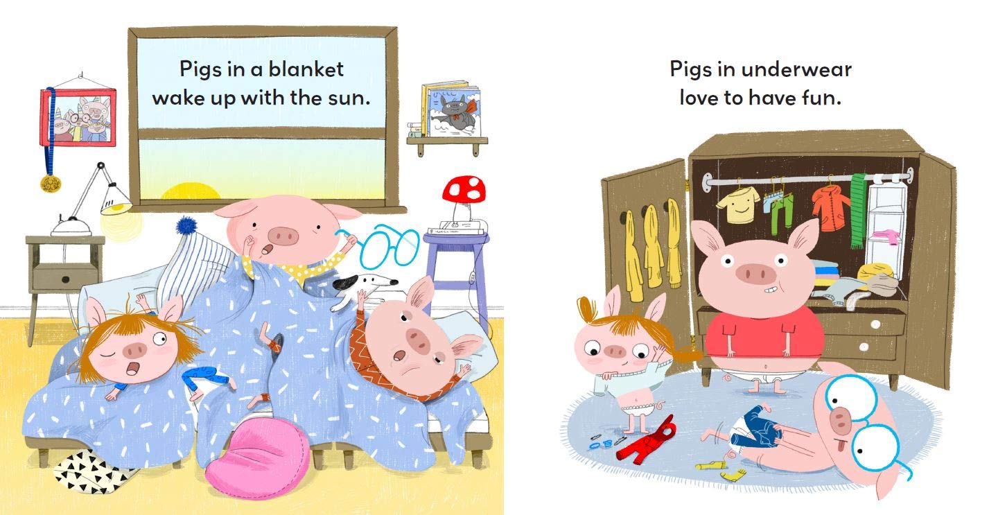 Pigs in a Blanket by Chronicle Books 1