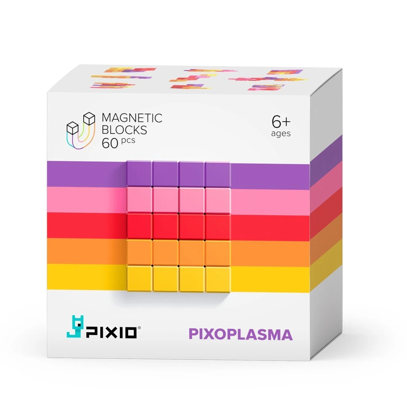 Pixio Pixoplasma Magnetic Blocks 60pc by Ukidz