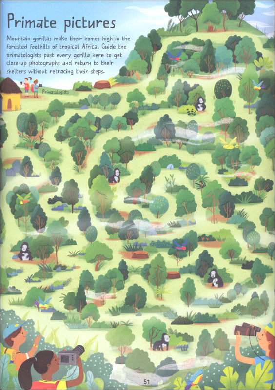 Planet Earth Mazes by Usborne 4