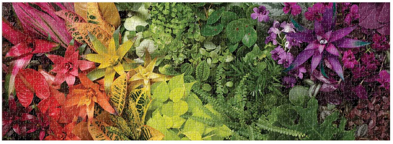 Plant Life Panoramic Puzzle by Galison 1