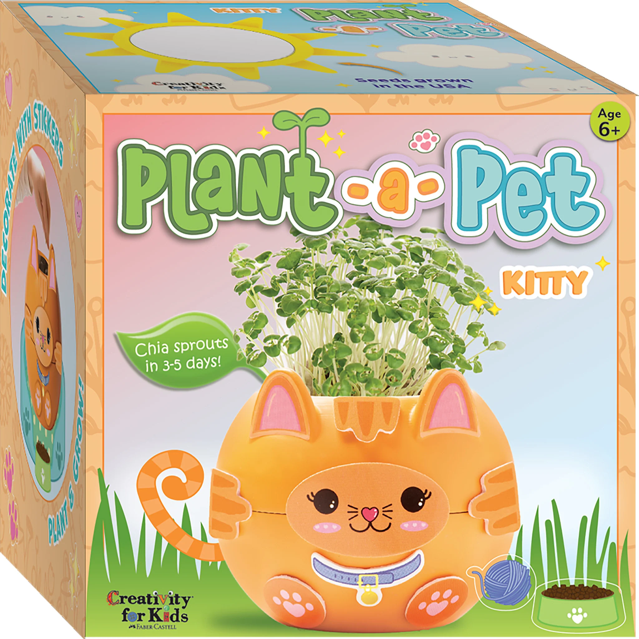 Plant-a-Pet Kitty-by-Creativity for Kids