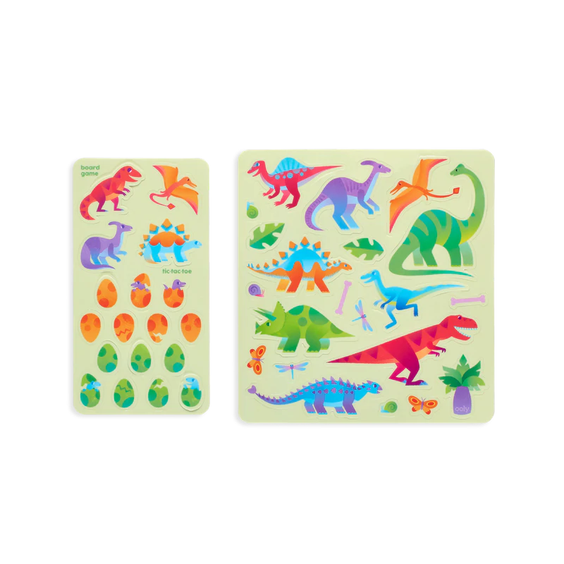 Play Again Daring Dinos Reusable Sticker Fun by Ooly 5