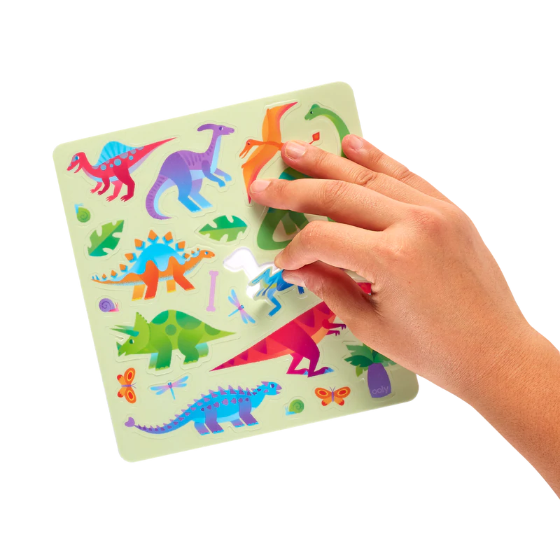 Play Again Daring Dinos Reusable Sticker Fun by Ooly 6