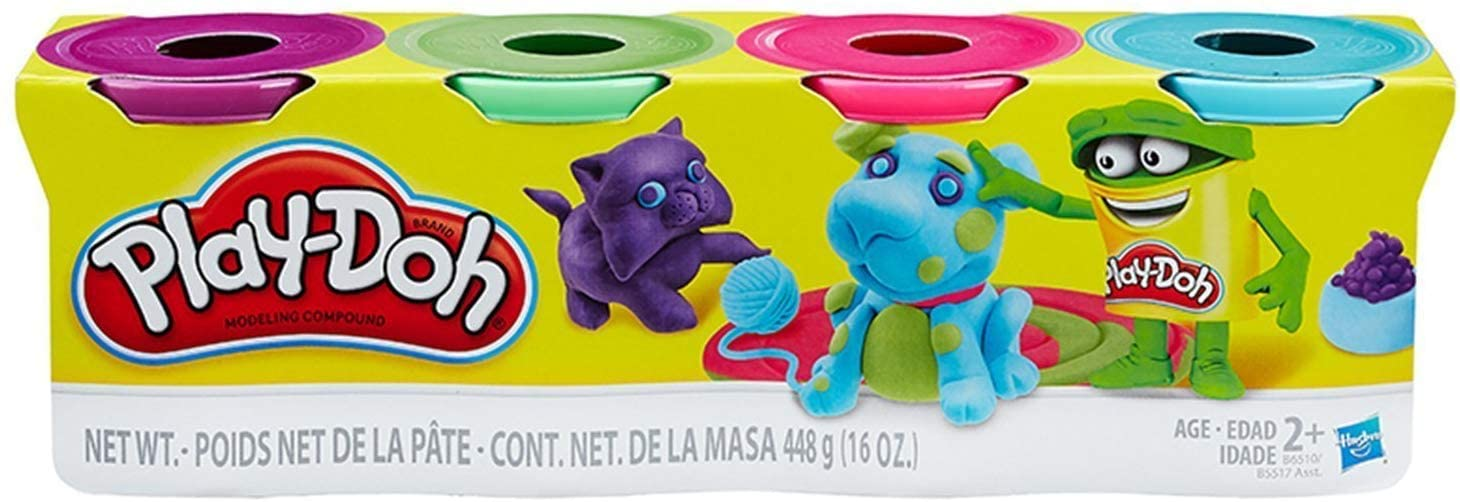 Play Doh 4 Pack by Hasbro 4