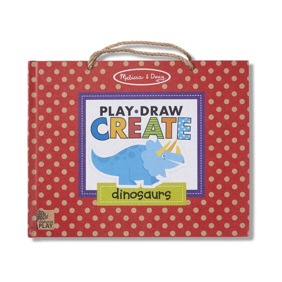 Play Draw Create Reusable Drawing Magnet Kit Dinosaurs by Melissa Doug