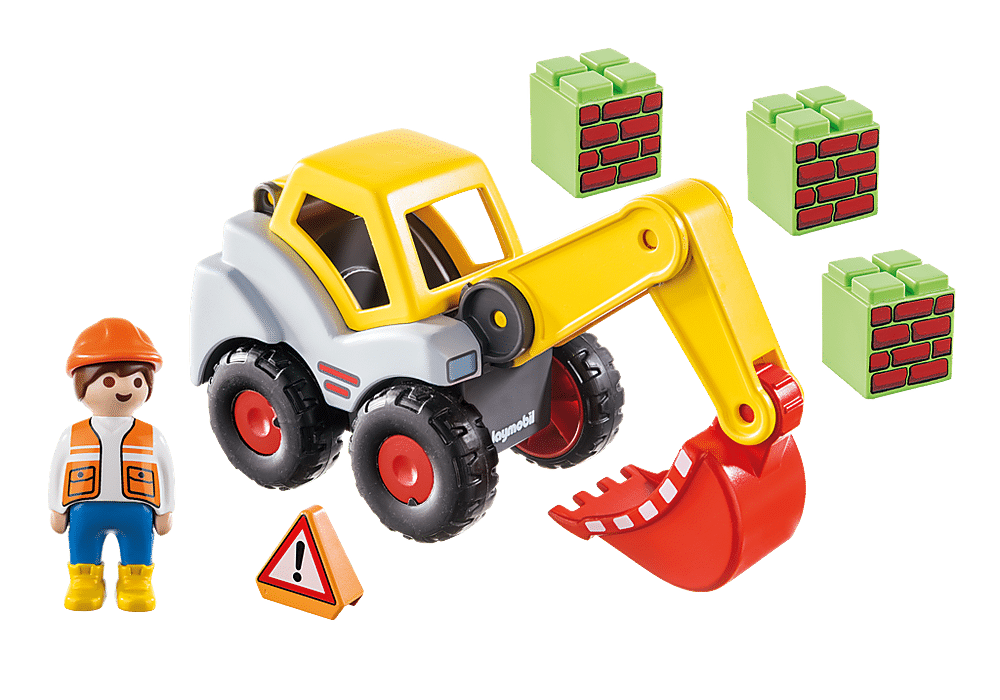 Playmobil 123 Shovel Excavator by Playmobil 1