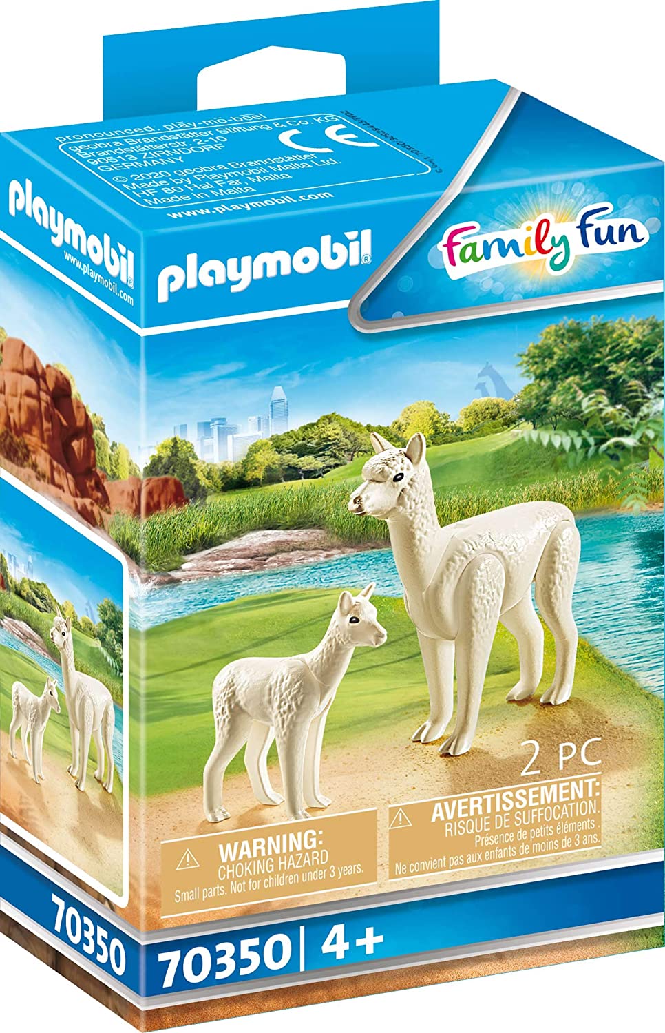 Playmobil Alpaca with Baby by Playmobil