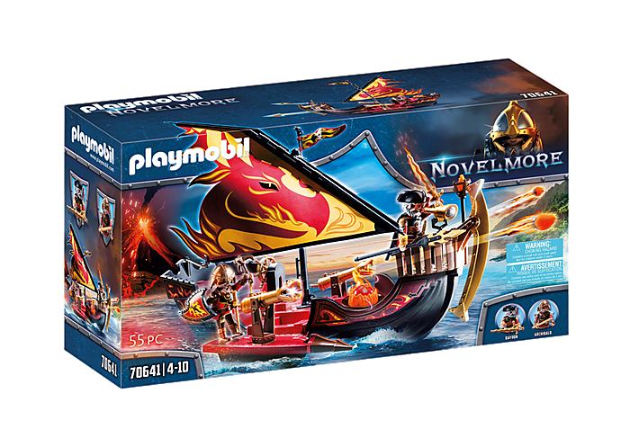 Playmobil Burnham Raiders Fire Ship by Playmobil