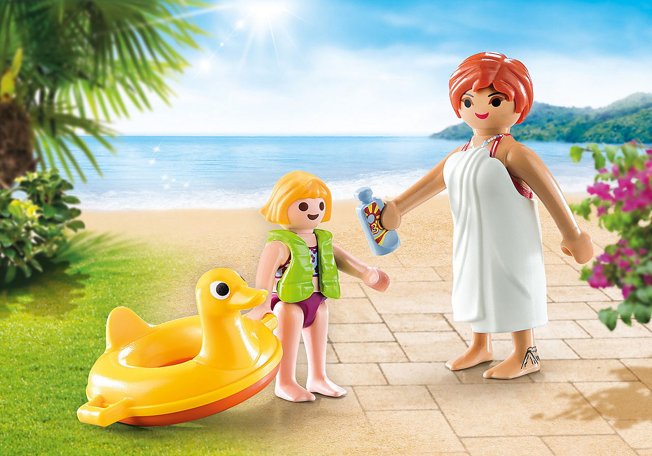 Playmobil DuoPack Water Park Swimmer by Playmobil 1