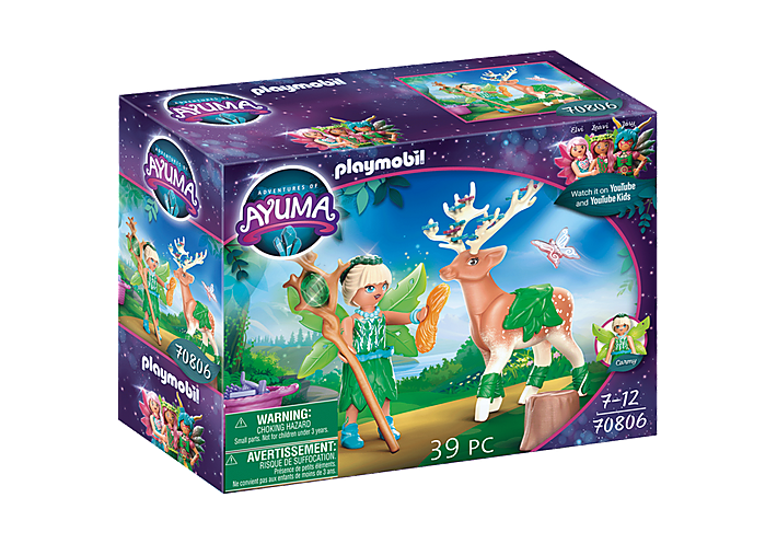 Playmobil Forest Fairy with Soul Animal by Playmobil