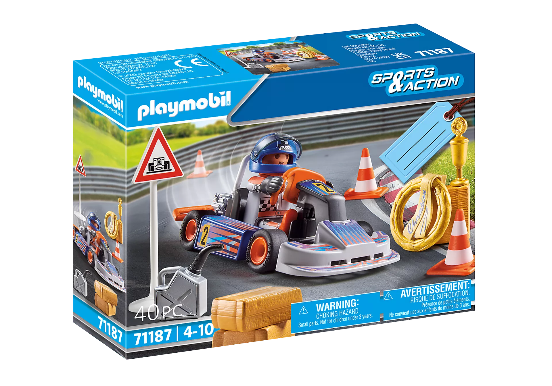Playmobil Go-Kart Racer Gift Set-by-Playmobil