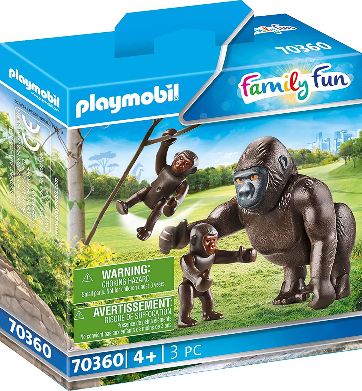 Playmobil Gorilla with Babies by Playmobil