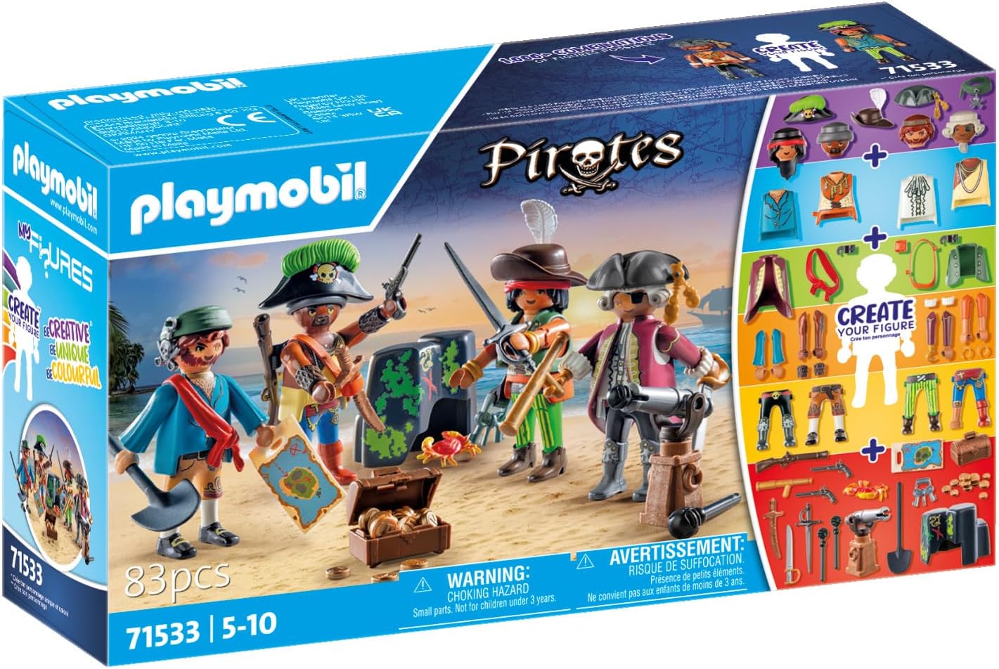 Playmobil My Figures: Pirates-by-Playmobil