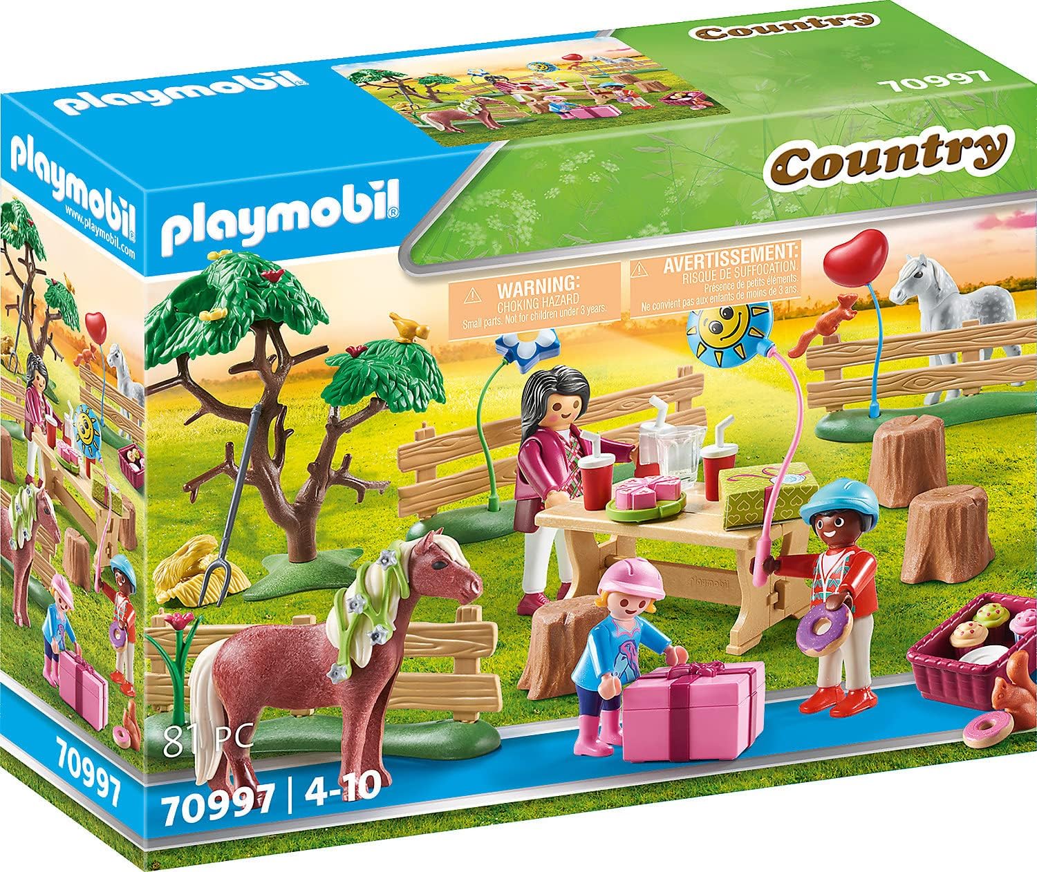 Playmobil Pony Farm Birthday Party-by-Playmobil