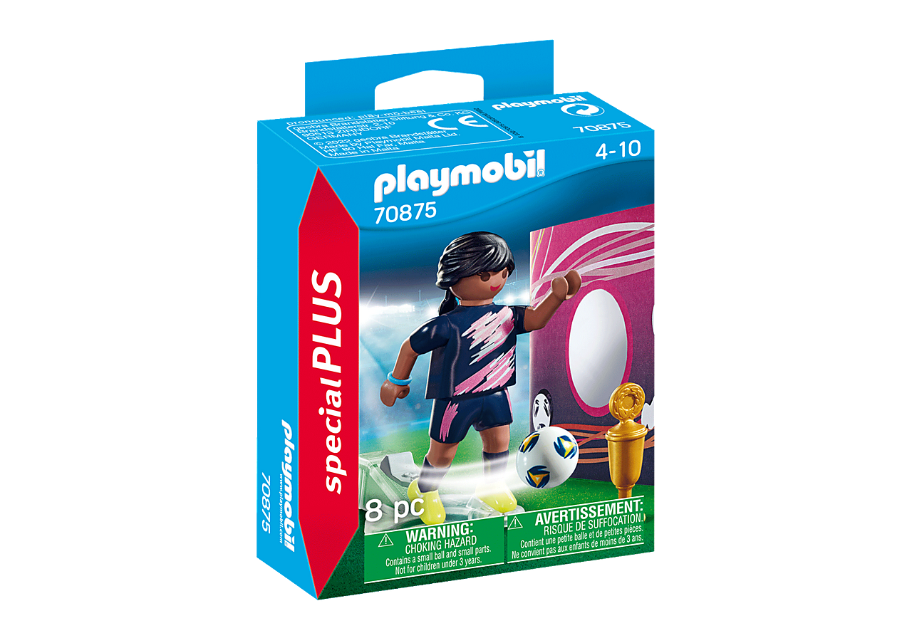 Playmobil Soccer Player with Goal by Playmobil