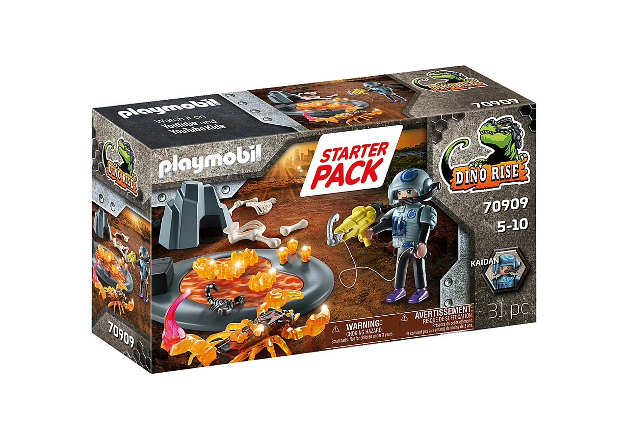 Playmobil Starter Pack Dino Rise Fire Scorpion by Playmobil