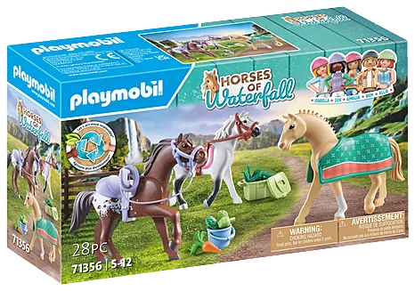 Playmobil Three Horse Set-by-Playmobil