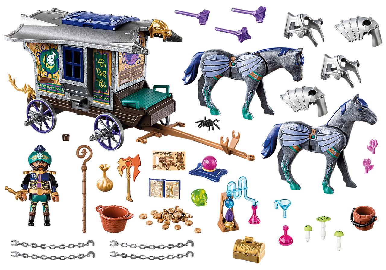 Playmobil Violet Vale Merchant Carriage by Playmobil 1